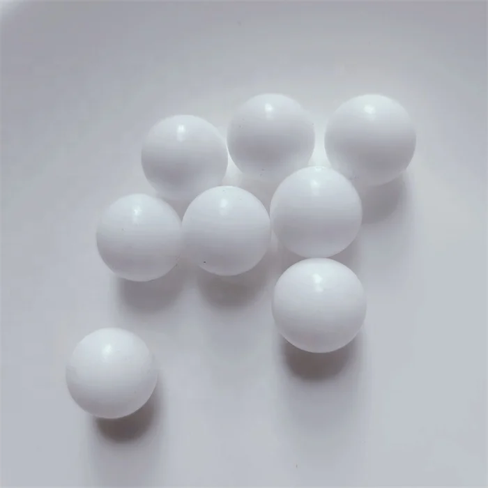 Wholesale 25mm plastic balls PTFE solid plastic ball 20mm 15mm 17.463mm