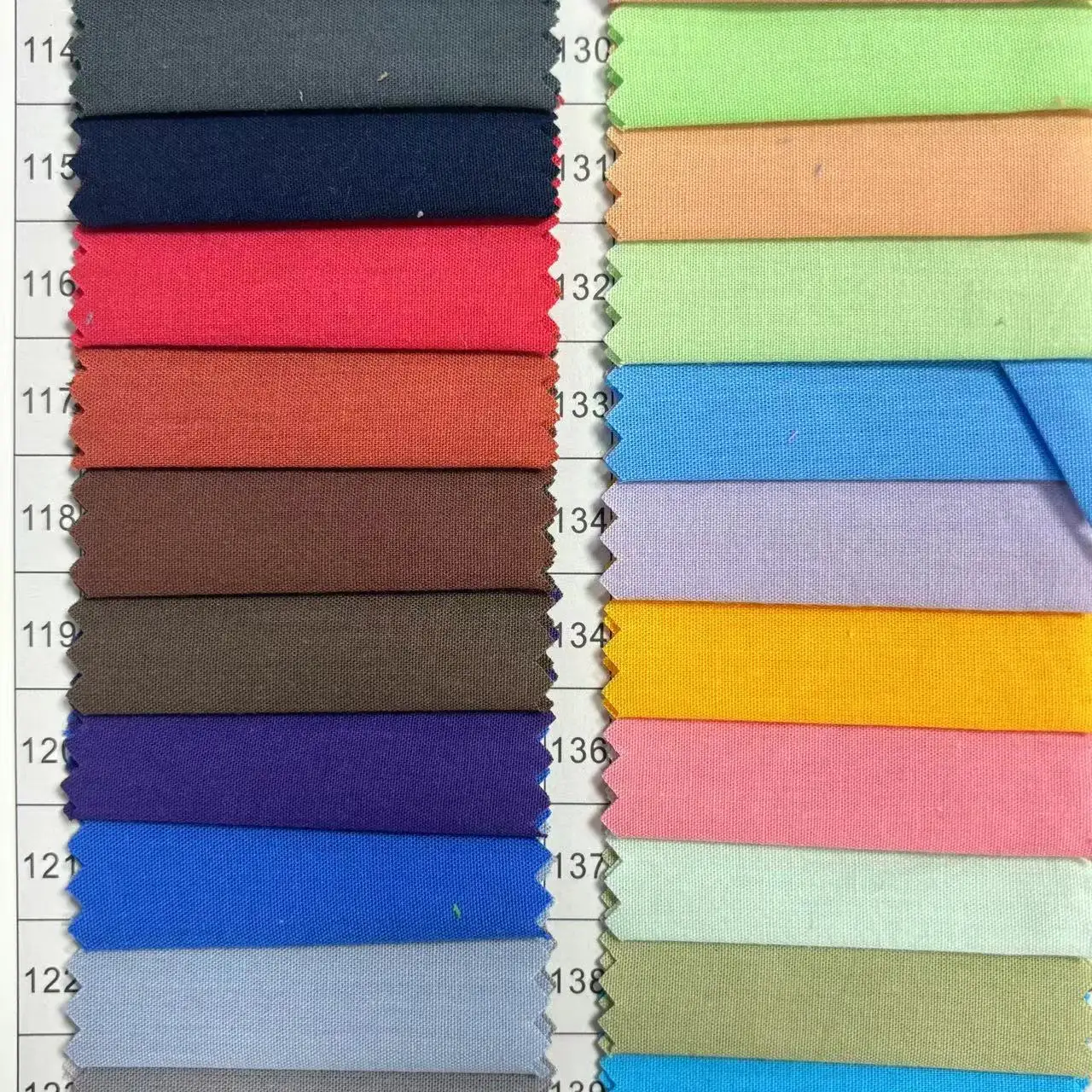 Manufacture Direct Microfiber Solid Color Washed Prepe Fabric Lining Fabric For Dress