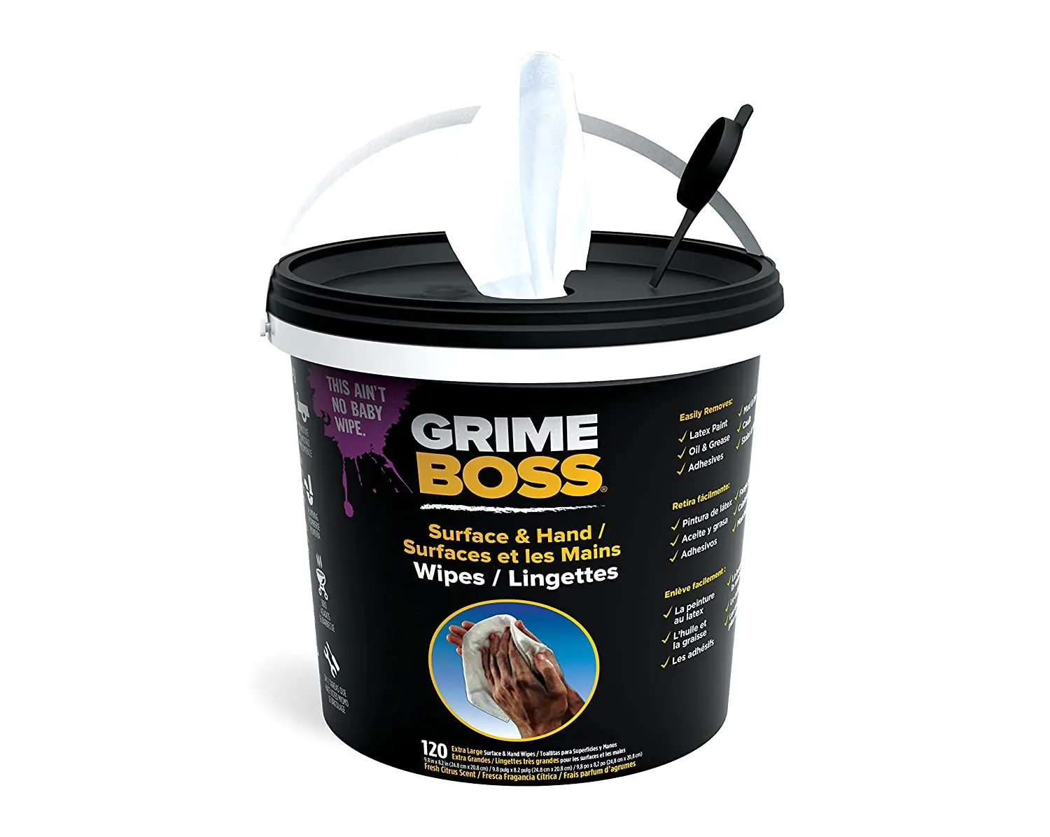 Disposable lint free nonwoven wipes heavy duty polyester industrial wet wipes