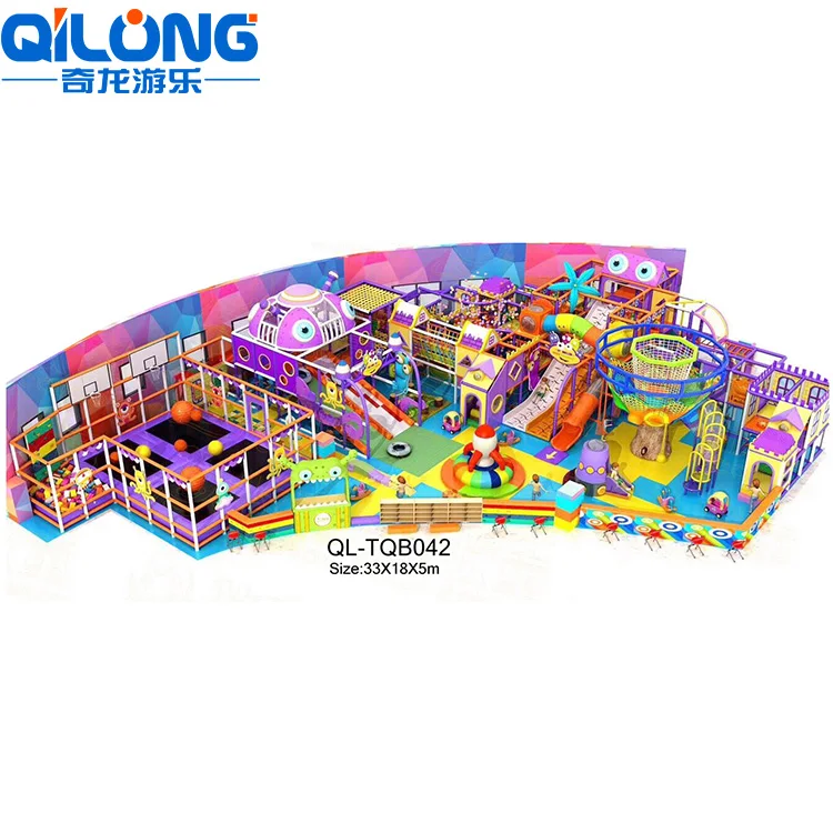 New Design Candy Style Playground Indoor Equipment (QL-150523D)