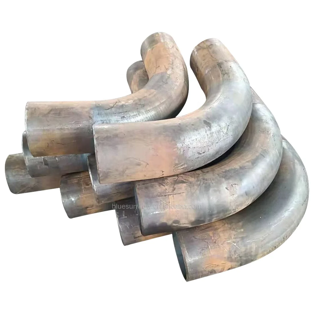 Customized Carbon Steel Elbow 90 Degree Electrical Conduit Elbow Pipe Hot Dip Galvanized Piping System Pipe Fabrication