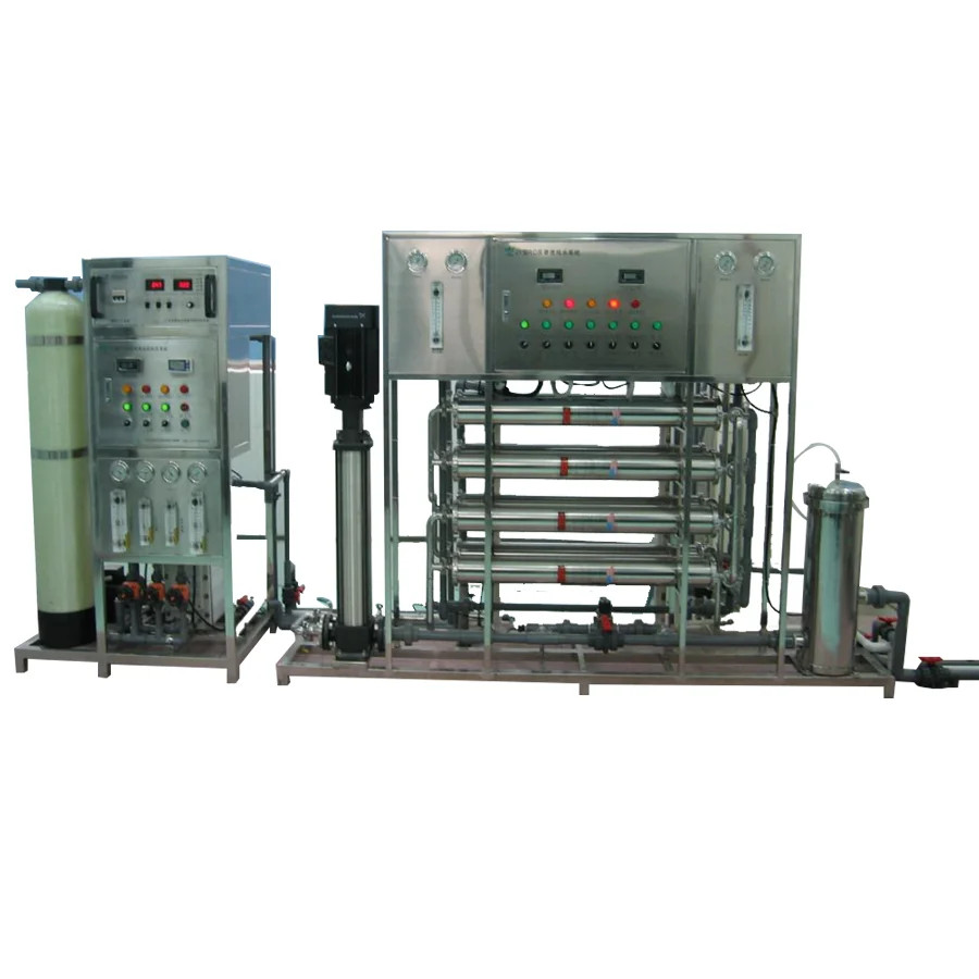 4000 liters per hour auto control reverse osmosis machine. Buy one can be used for many years. Get clean and safe water at the l