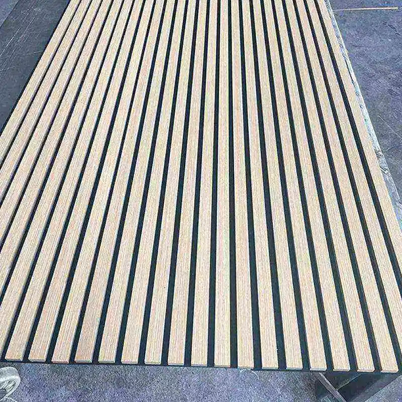 Composite Wood Polyester Fiber Wool Acoustic Panel Polyester Wood Veneer Soundproof Wall Panels