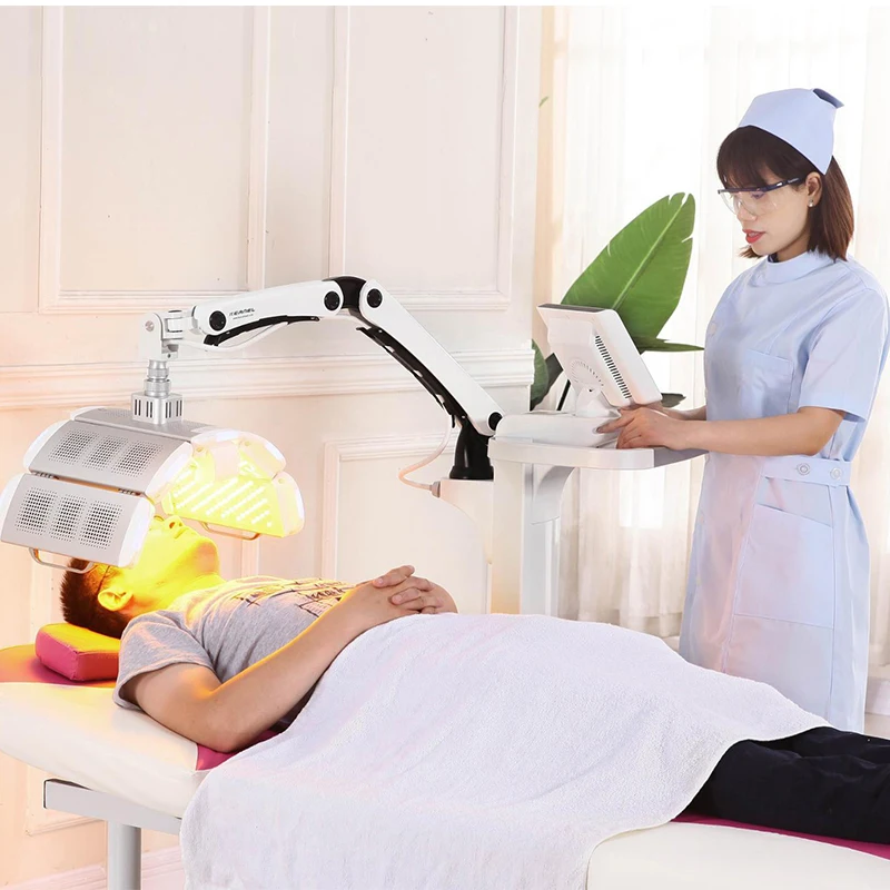 Newest PDT Led Therapy Machine Photodynamic Light Therapy Facial Care Skin Rejuvenation Spa Beauty Equipment