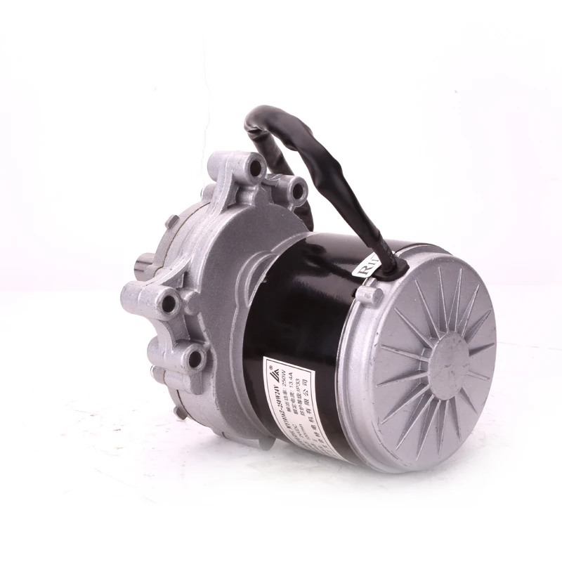 Gear dc motor 250W 350W 24V 36V dc brush brake wheelchair motor
