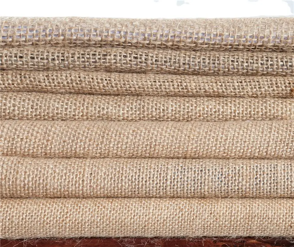 High Quality Nature Color Moisture-proof Hygroscopic Hessain Burlap Jute Fabric