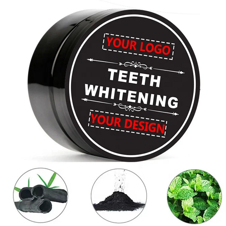 Anduuk Customized OEM ODM 100% Natural Organic Activated Coconut Charcoal All Natural Teeth Whitening Powder with OEM ODM