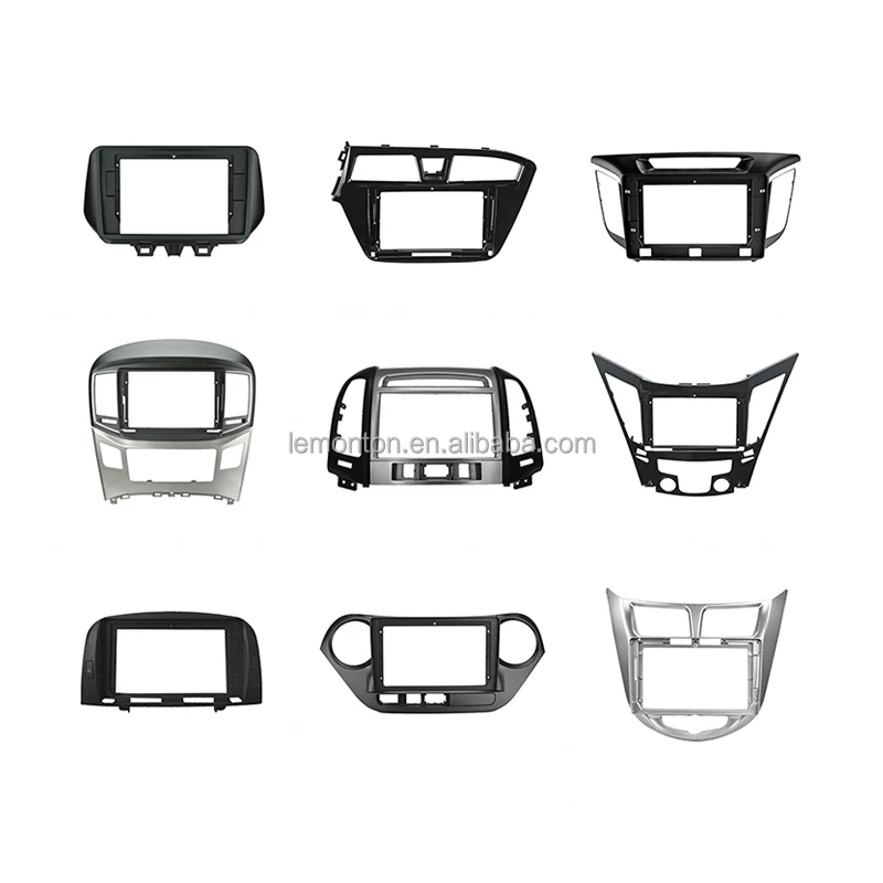 For 2016+ GM/ CHEVROLET COBALT Silver Fascia  Frame Dash Mount Kit Trim Panel