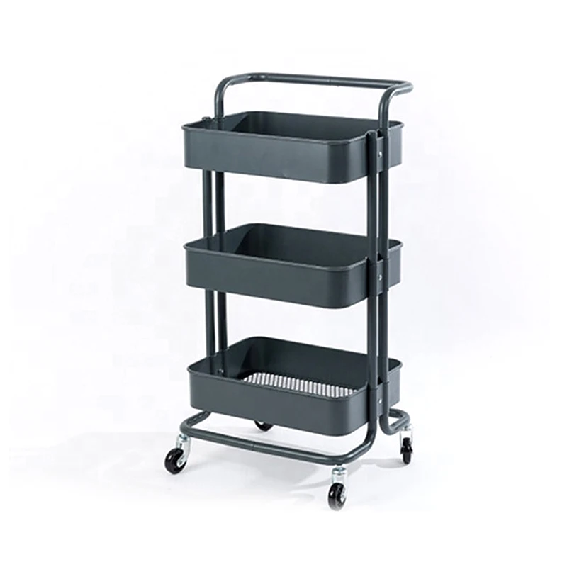 Wholesale 3 layer metal storage racks Kitchen, Coffee Bar, Microwave Cooking Station, Storage, Office, Bathroom