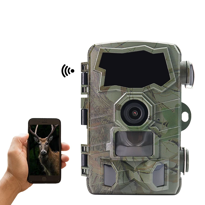 IP66 Waterproof 4K ir night Outdoor Wildlife Monitoring wireless Wifi Hunting trail Camera
