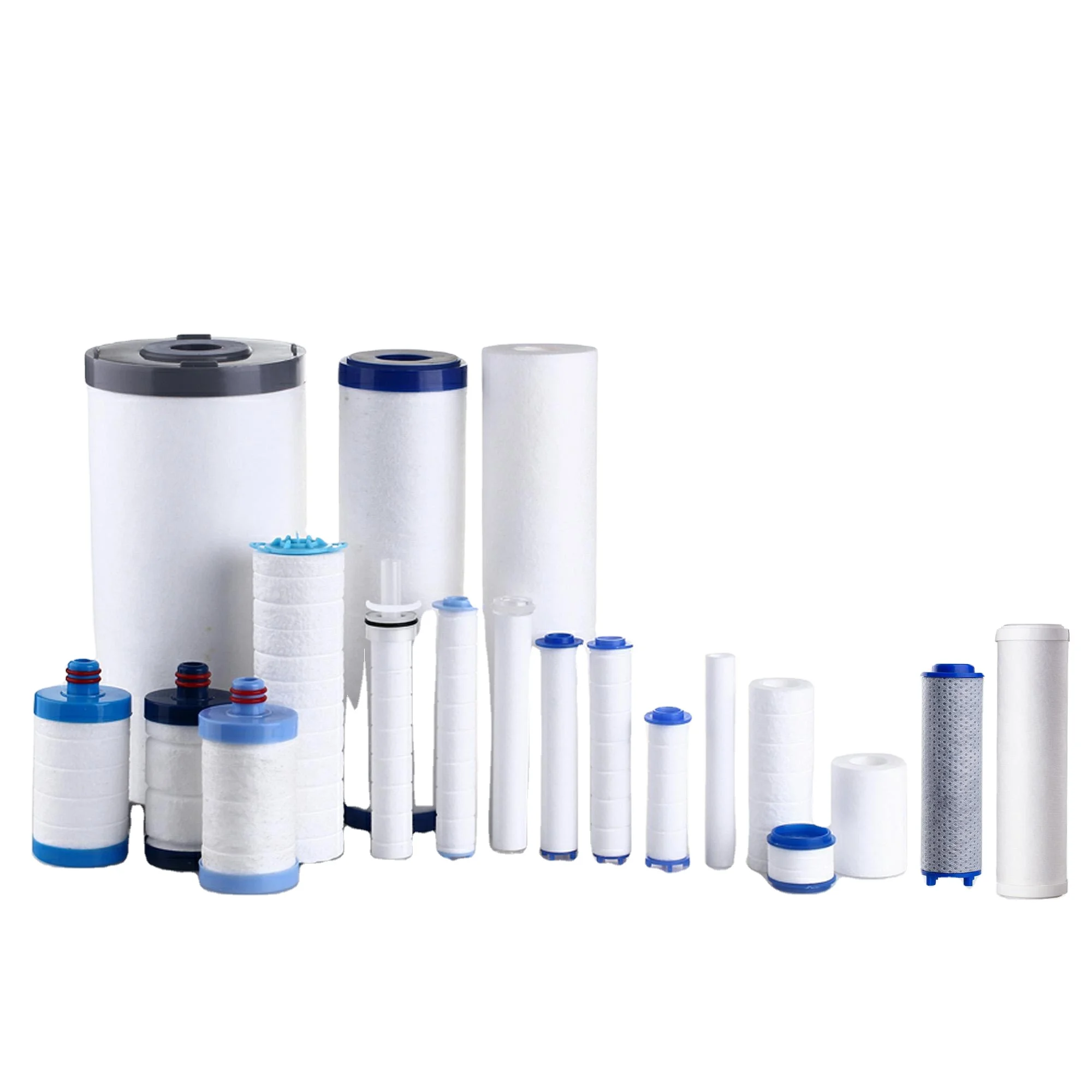 5 Micron PP Cotton Spray Melting Water Filter Used For Shower Head and Faucet to Remove Chlorine With  Customizable PP cotton