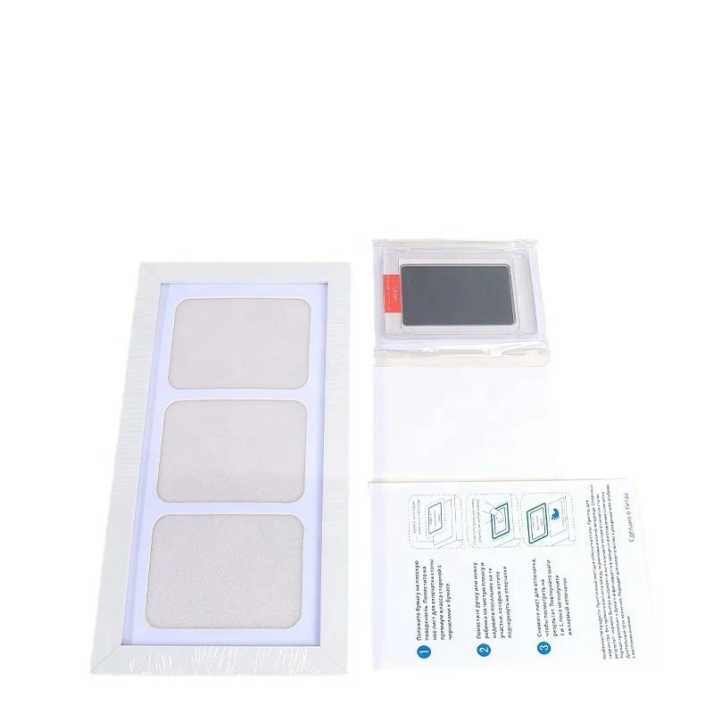 2024 Baby Handprint and Footprint Kit MDF Wooden Photo Frames Baby Keepsake Picture Frame Gifts for Mom Baby Gifts for KIds