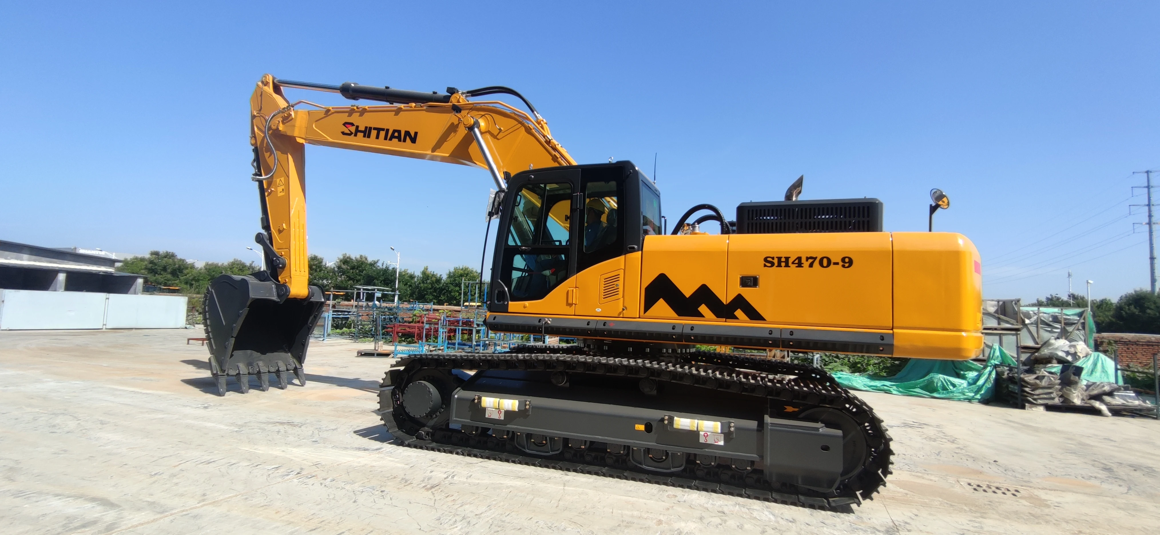 Global Sales Network excavator  Cheap Price multifunctional SH335 SH380 SH470Large Construction Excavator Pioneering Digger