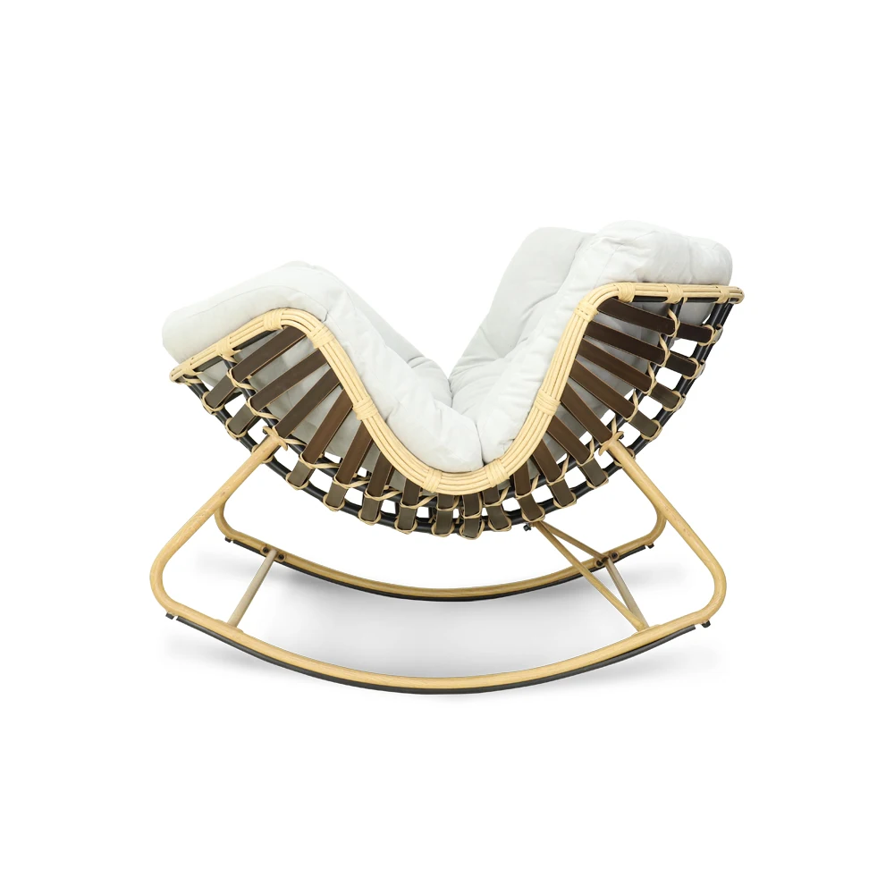 OEM&ODM Manufacturer Outdoor Furniture Rocking Chairs Single Chair New Design Modern Style Chairs