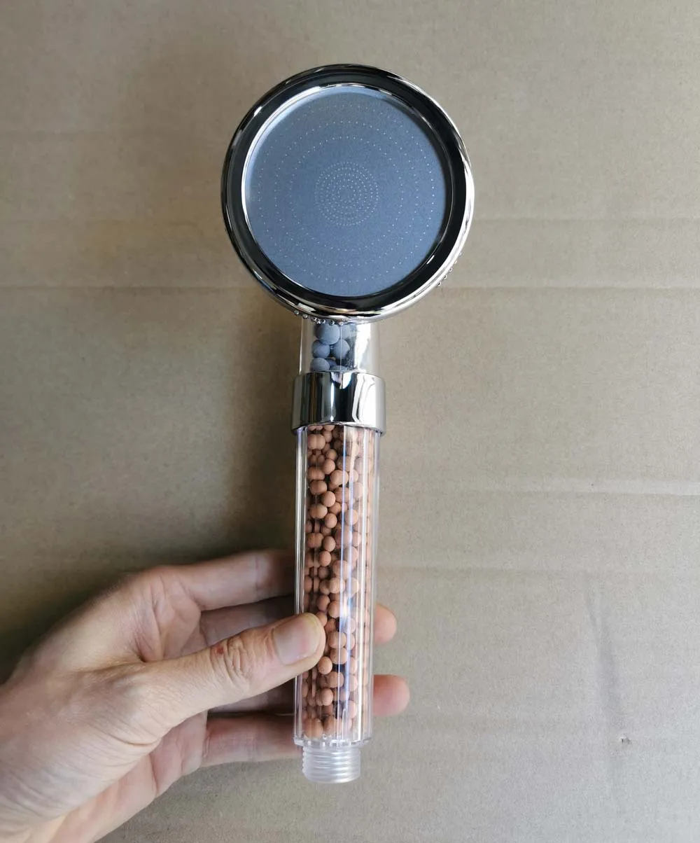 Healthy Bathroom Hand Shower Vitamin C filter Hand Spa Shower Head with negative ion