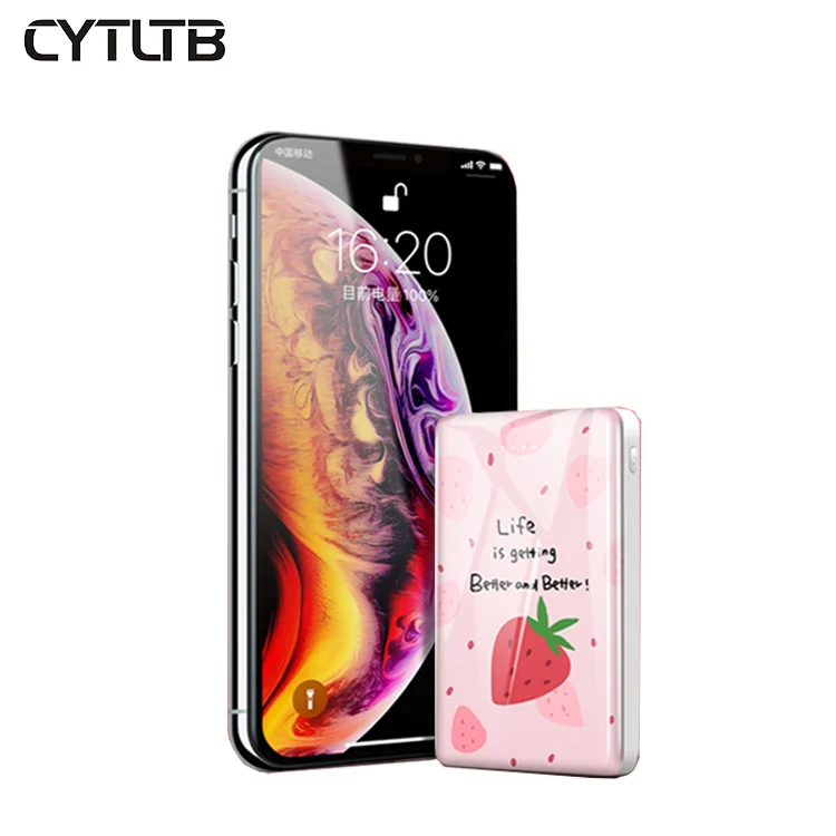 Wholesale Smart Wallet 5000mah Mini Power Bank 5000mah Portable Usb Business Power Bank