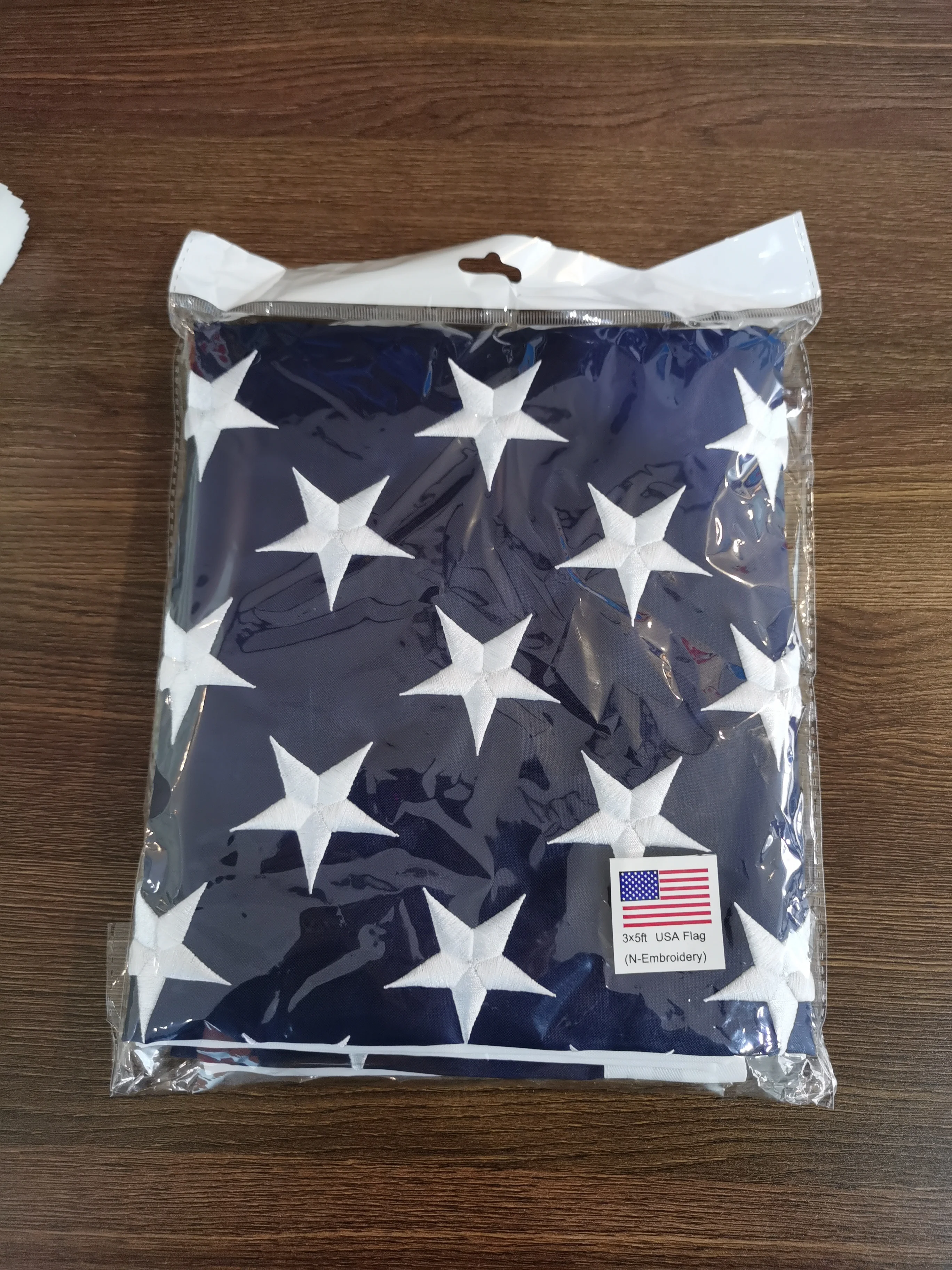 
 90x15 0 см/3x5FT 210D нейлоновый Американский вышитый флаг США  