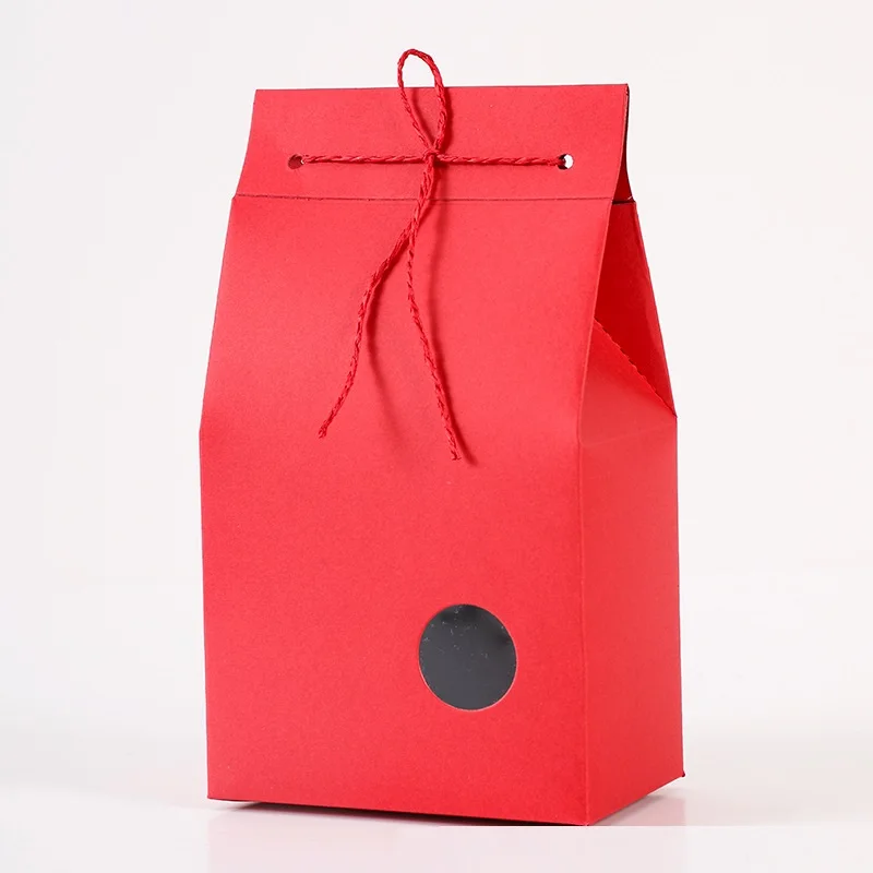 Personalized Paperboard Wholesale Foldable Luxury Coffee Tea Packaging Box Custom Logo Small Gift Packing Cardboard Paper Bag