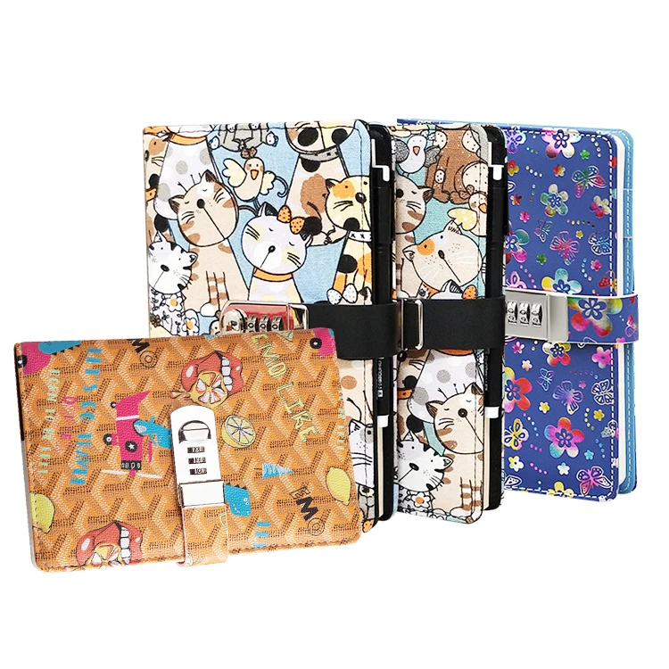 
Luxury Planner 2021 Large Notebook With Lock And Key For Gift 