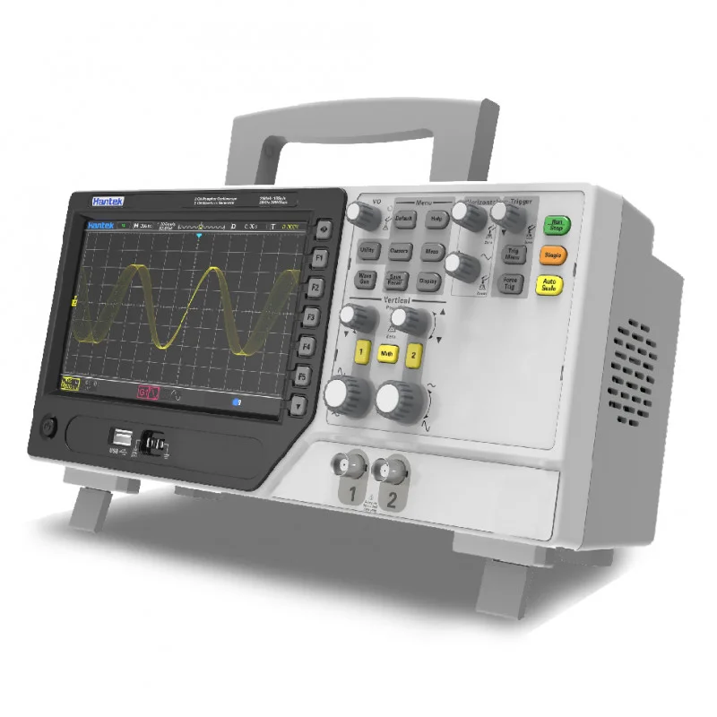 Hantek Dpo6102b Fluorescent Oscilloscope 2ch 100mhz 1 Gsa/s Real-time Sample Rate Waveform Generator