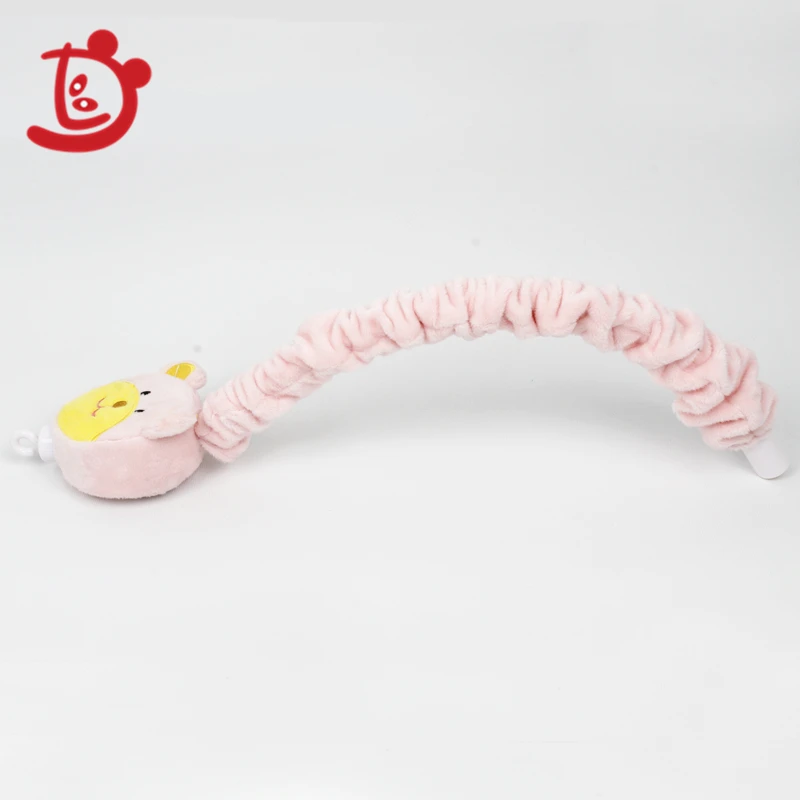 JT-5 Baby Plush Teddy Bear Arcs Stuffed Crib Mobile Hanging Toy Clockwork Musical Instrument Pram Toddlers Toy No Need Battery