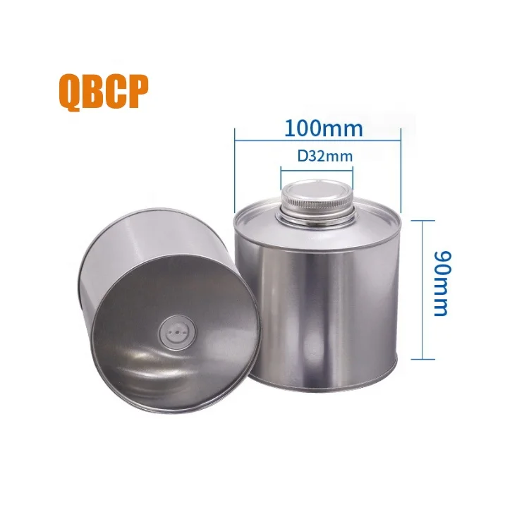 customized volume round coffee bean tin can  with one-way degassing valve