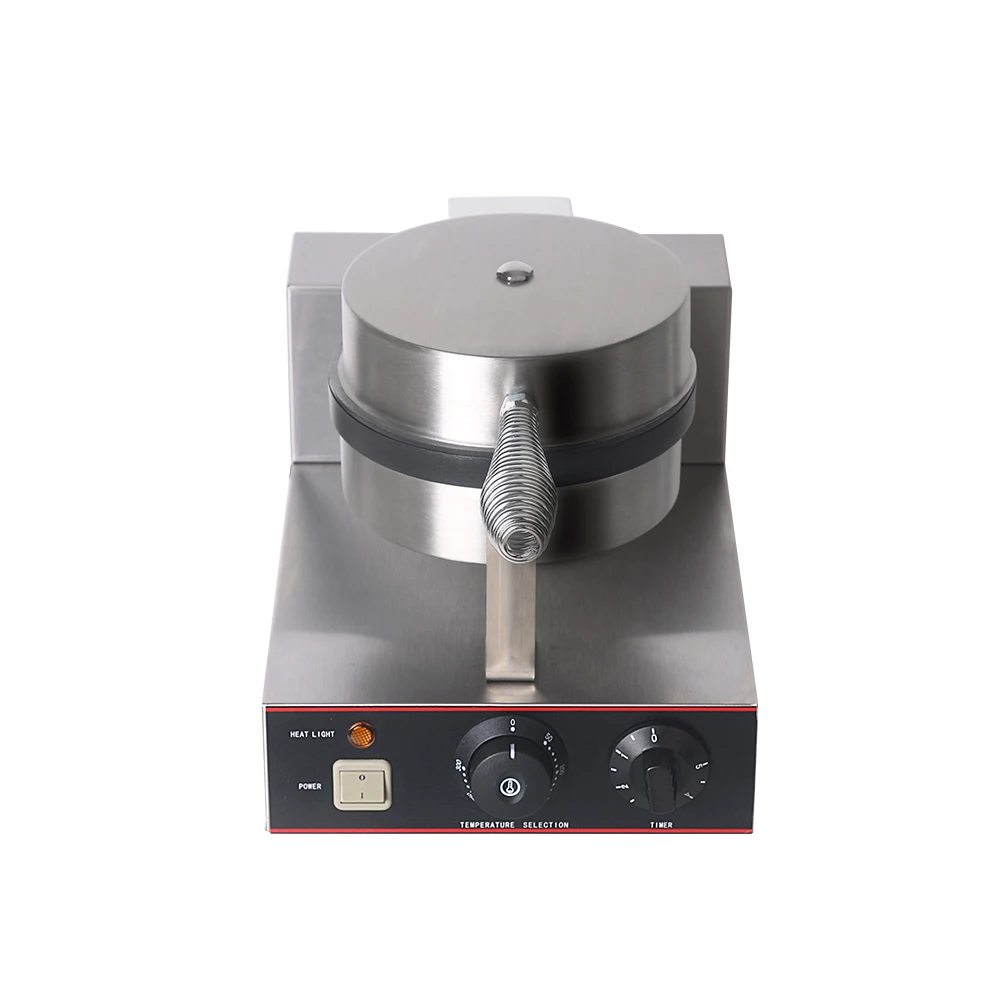 Waffle Maker Stainless Steel Waffle Machine Non-stick Electric Waffle Iron Baker Cake Oven 50-300 Degree