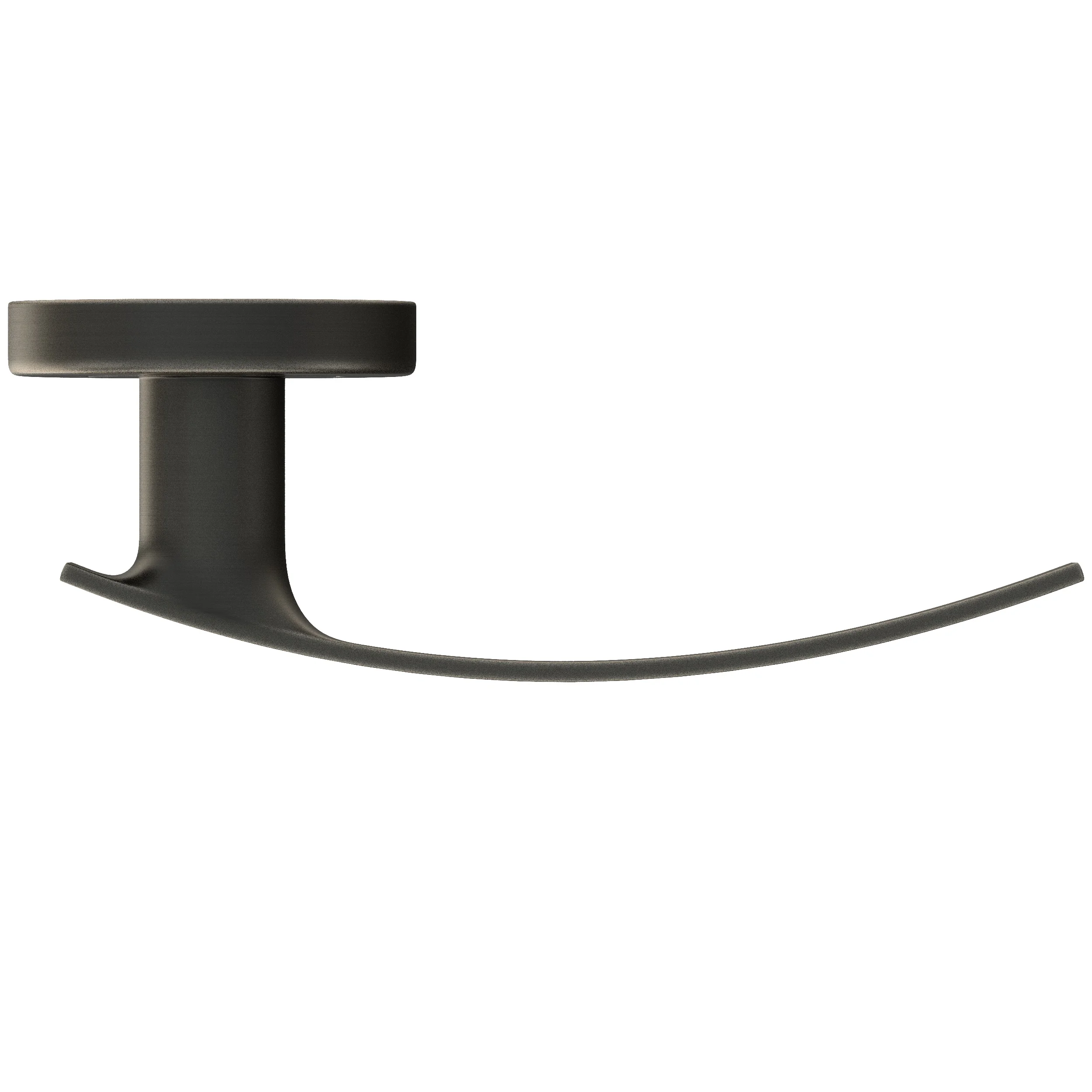 manufacturer modern design hardware interior door lever handles set black