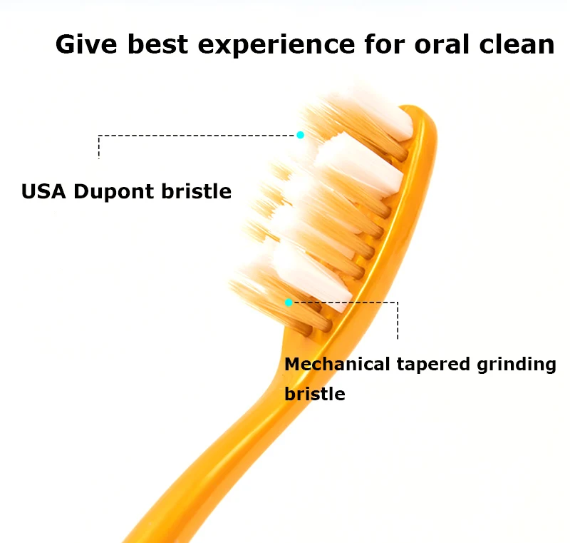 Dupont filament for toothbrush cepillo de dientes toothbrush medium