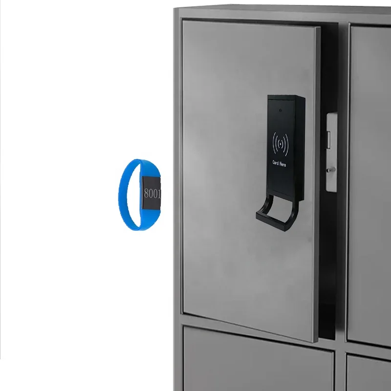Factory OEM Logo New Design Electronic Smart Rf Card Fitness Locker Lock 3 Modes Public One Time Access Rfid Sensor Cabinet Lock