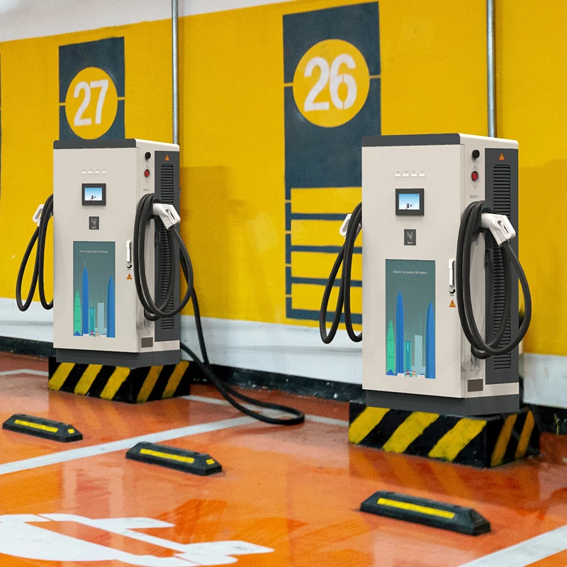 US CCS1 240KW DC Charging Station Ground-Mounted Type Car Charger EV Charger E-Mobility Charging Pile OCPP1.6J WIFI 4G