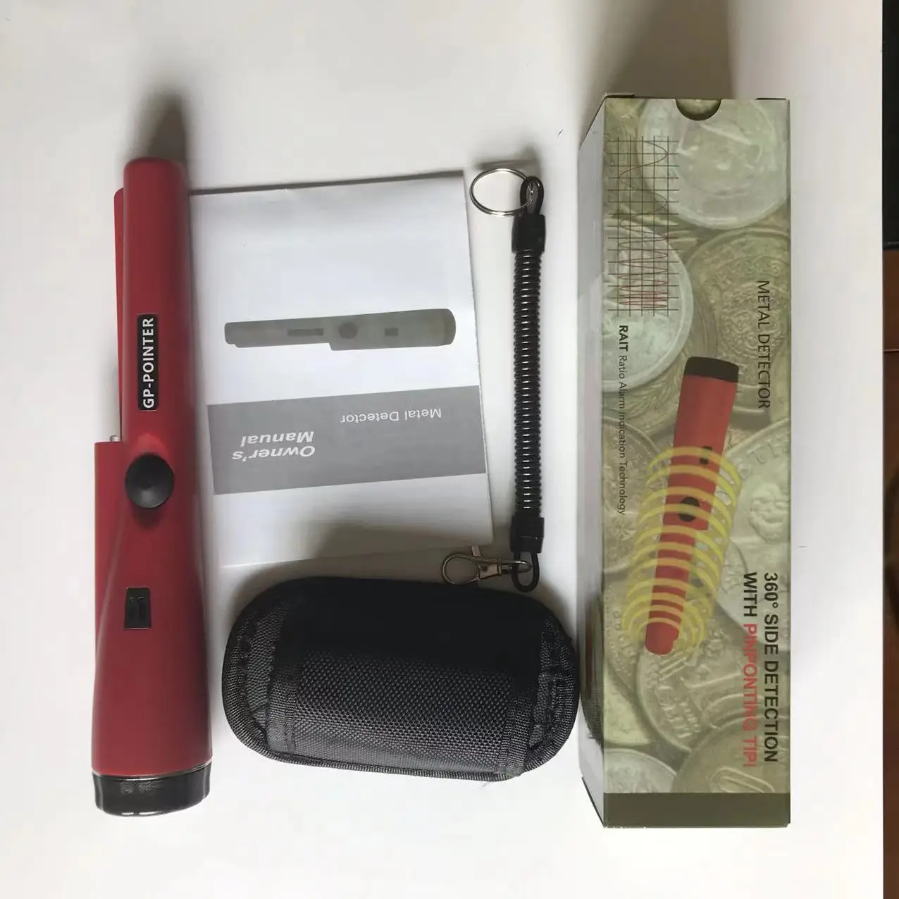 Handheld metal detector for party games