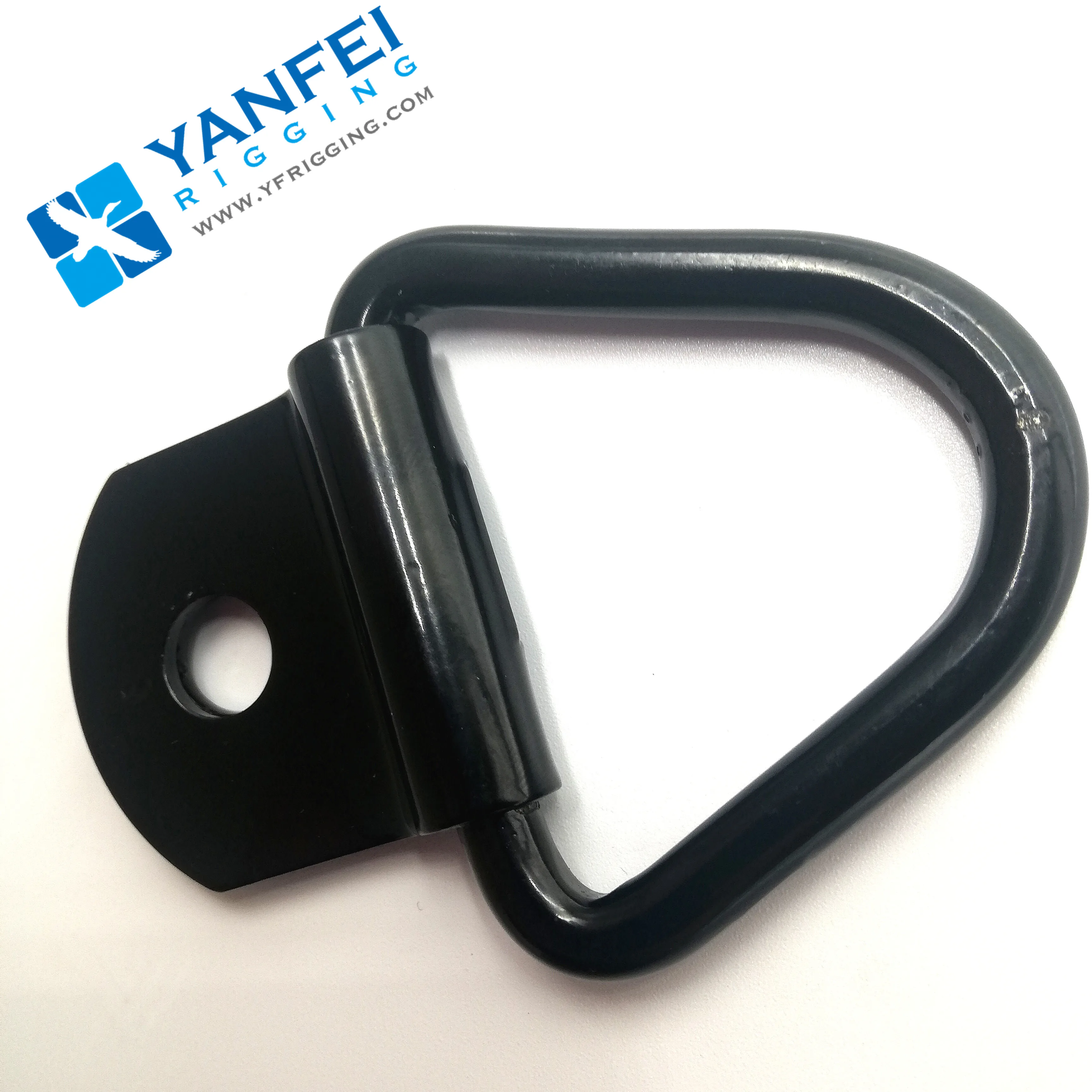 Welded Mounted D Ring Tie Down Anchor 1360kg/3000lbs Bolted Ring For Trailer Truck