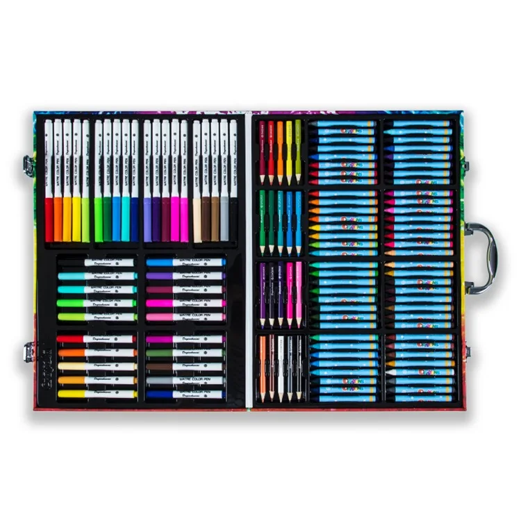 Products Supplies 139PCS Custom Professional Art Set Wooden Drawing Pencil Set Writing Kit For Office School Student