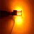 T10 Led Braking Reversing Turn Signals DRL Daytime Running Tail Light Lamp Bulbs Yellow White Dual Color Motorcycle T10