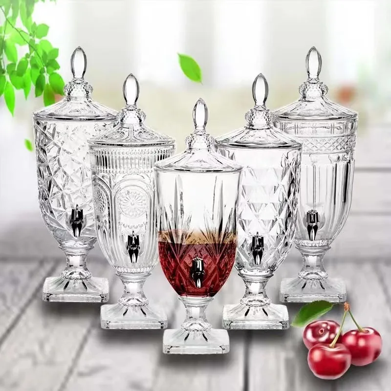 Wholesale Beer Juice Beverage Glass Dispenser