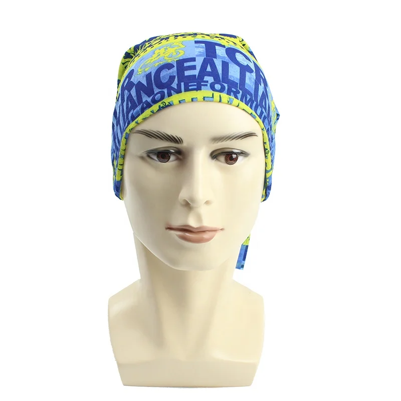 Custom Headband Sports Fish Face Mask Cycling Bandana Polyester Tube Headwear Cycling Skull Bandana Half Face Mask Headwear
