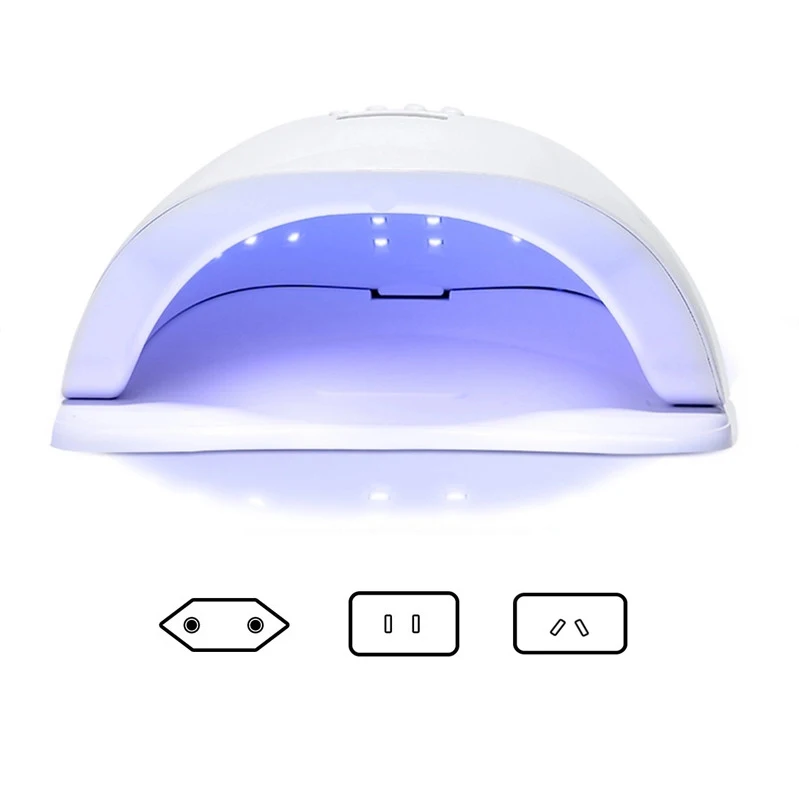OEM Professional SUN LED 5 high power 48W SUN UV Nail Dryer Printed Logo led uv curing nail lamp for All Nails Gel Varnish