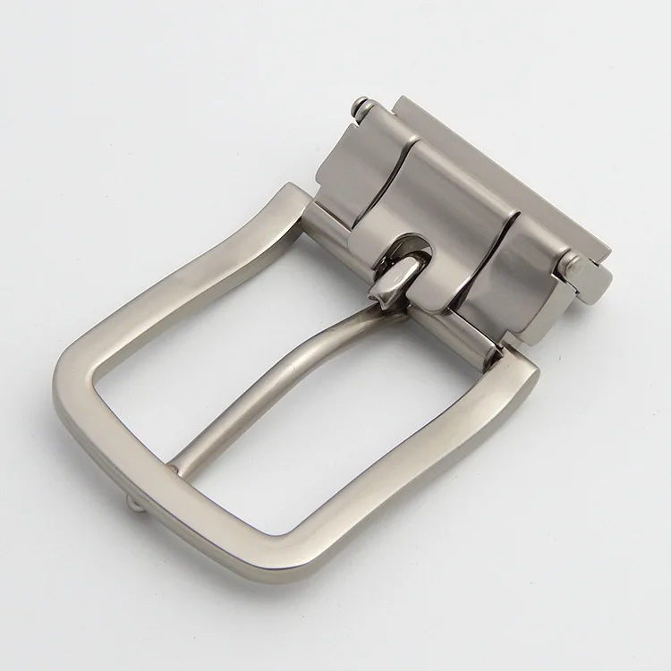 35mm 3.5cm inner width customized easy clip removable belt fastener belt pin buckle with teeth tail clip