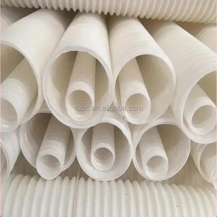 Slotted HDPE perforated corrugated pipe for drainage golf course