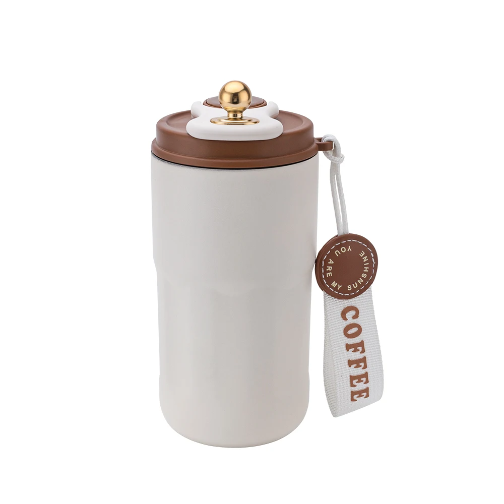 Vacuum Modern Spill proof tumbler stainless steel insulated travel coffee mug with custom logo
