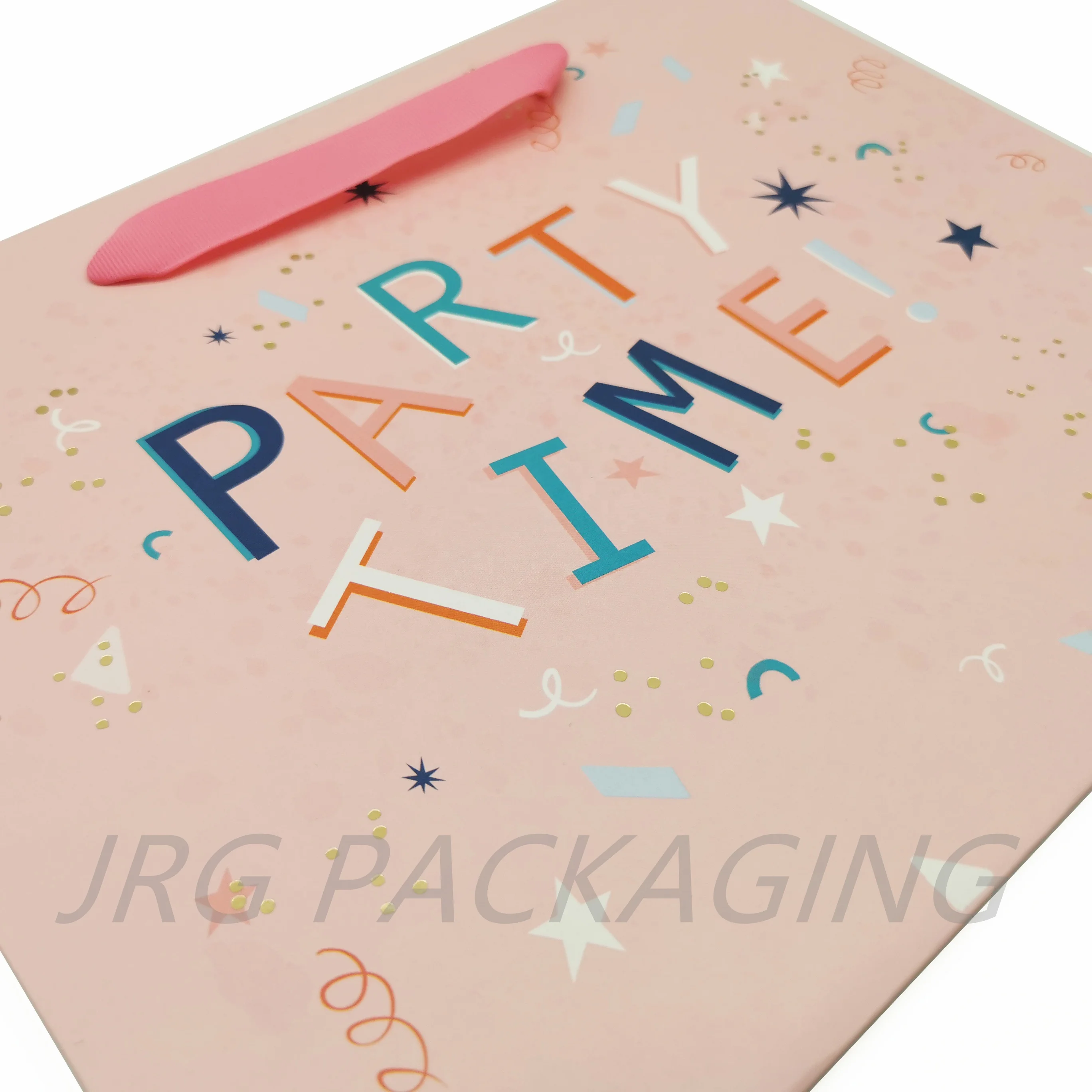 Premium Custom Logo Design Boutique Christmas Kraft Paper Bags Gift Wrapping Bags With Your Own Logo Handle Shopping bags