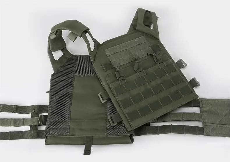 Utility Protective Gear Plate Tactical Vest Outdoor Quick-release Camouflage 600D Protective Vest