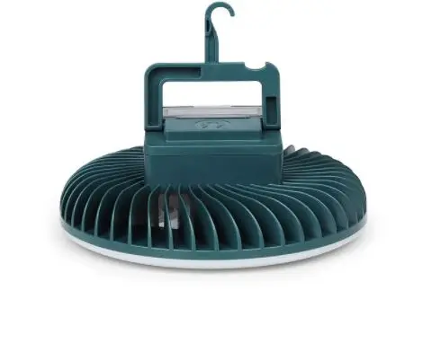 Outdoor Camping Light with Fan Tent LED Rechargeable Waterproof,luz de Camping multifuncion con ventilador Led recargable