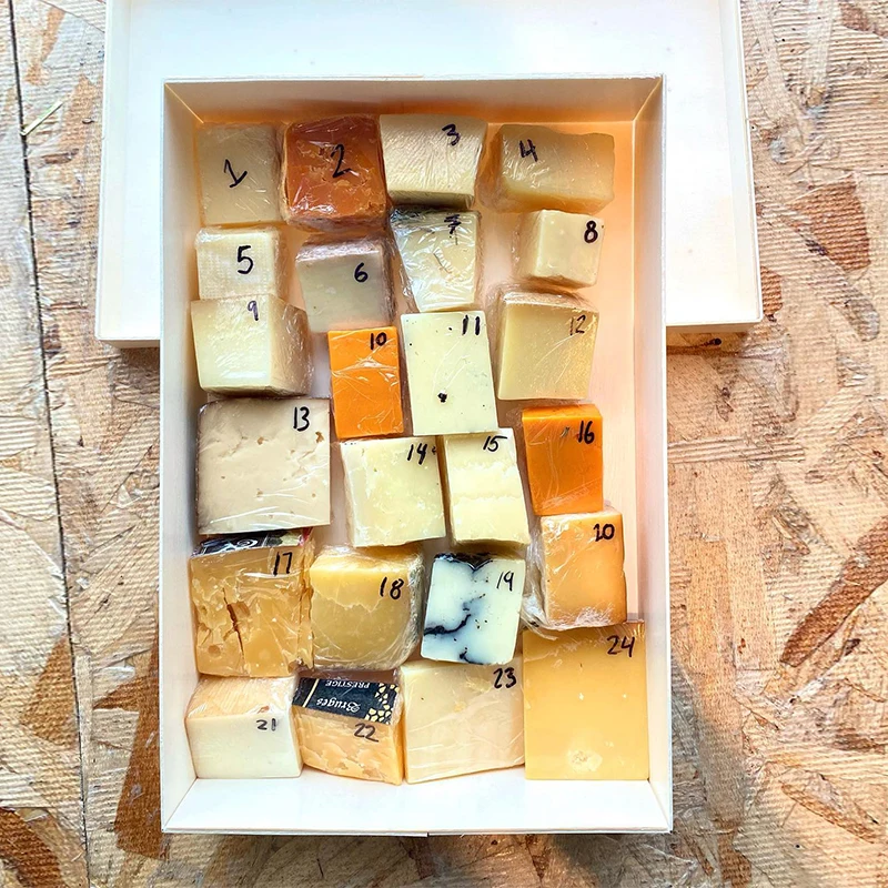 Unfinished Wooden To Go Cheese Meats Platter Box Takeout Gourmet Grazing Box With Wooden Lid