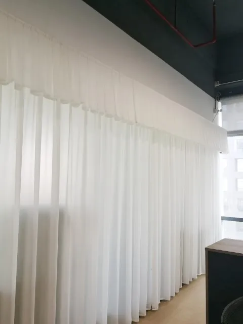 Saykey Home Decoration Electric Drapery Receiver Built-in Curtain Track Motor Zwave Curtain Motor Tuya Wifi Smart Home