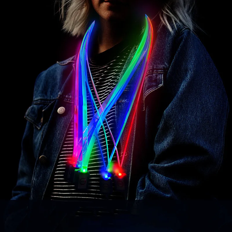 LED Lanyards lanyard LED Flashing Light Up Lanyard