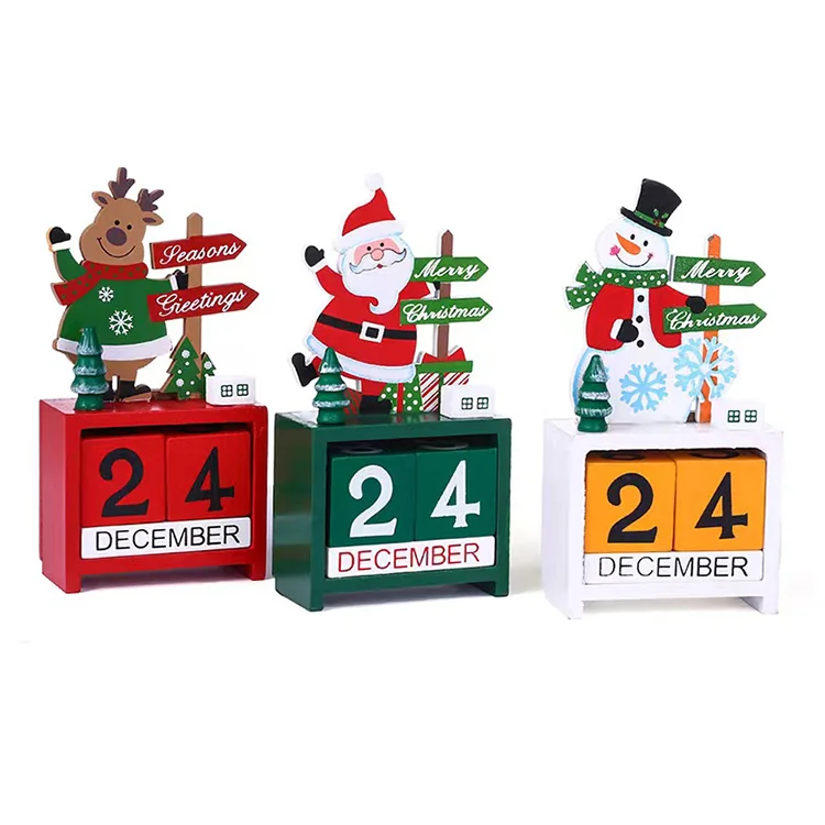 High quality family custom christmas ornaments christmas decorations set party decoration supplies calendar