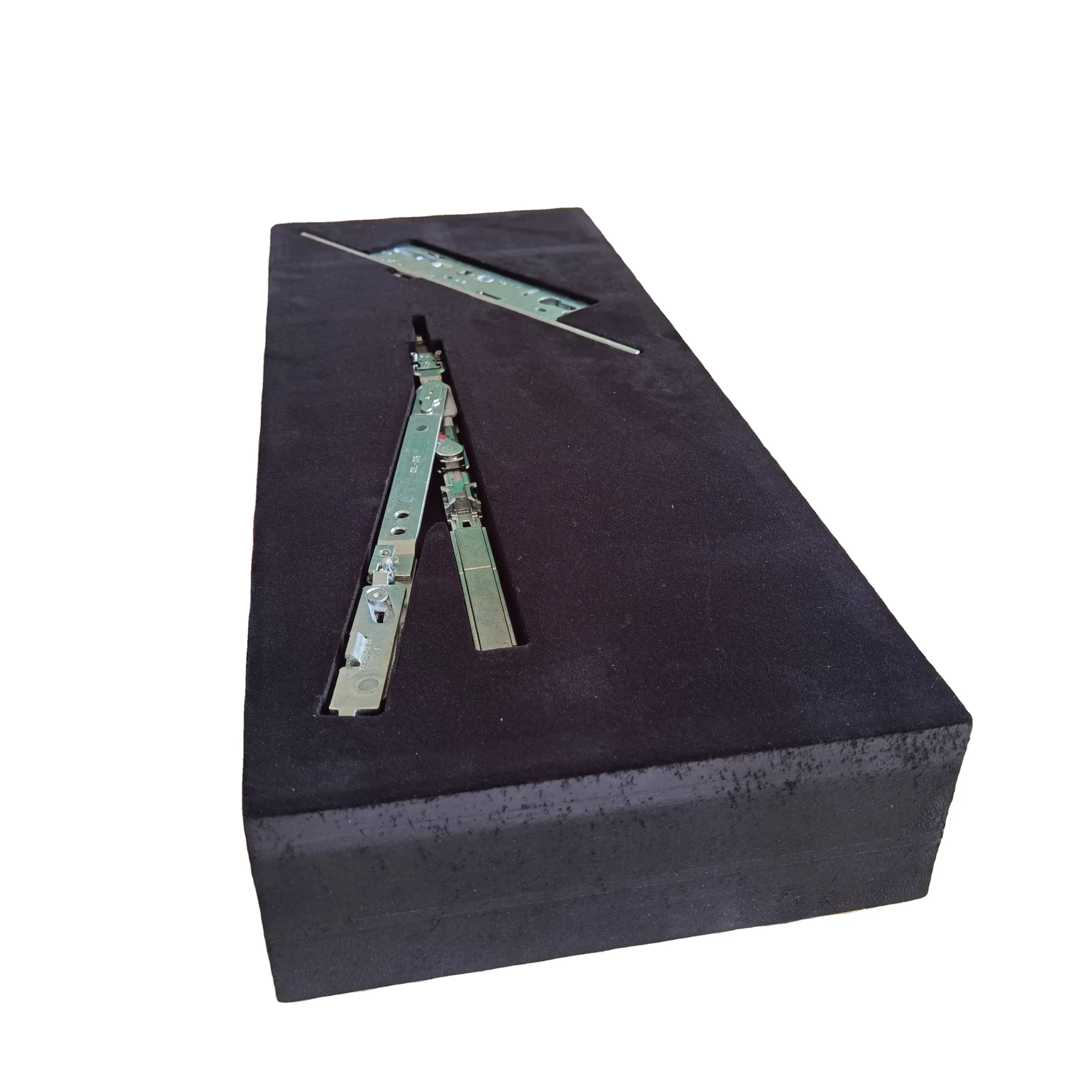 Flocking eva foam insert flocked foam box tray liner