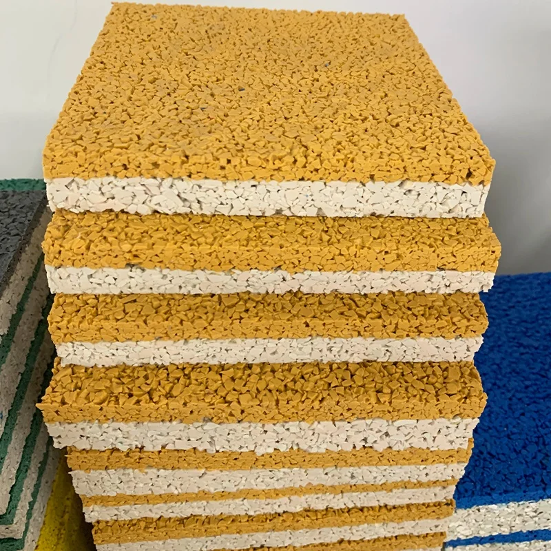 
Factory hot sale colorful EPDM granules Anti-UV rubber granules ECO-friendly recycled EPDM rubber granules for artificial turf 